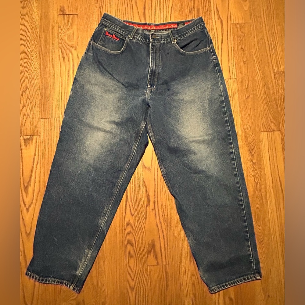 Vintage Pelle Pelle Jeans Wide Leg Baggy Loose Y2K JNCO‎ Style